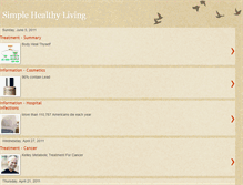 Tablet Screenshot of health.emailmenow.com